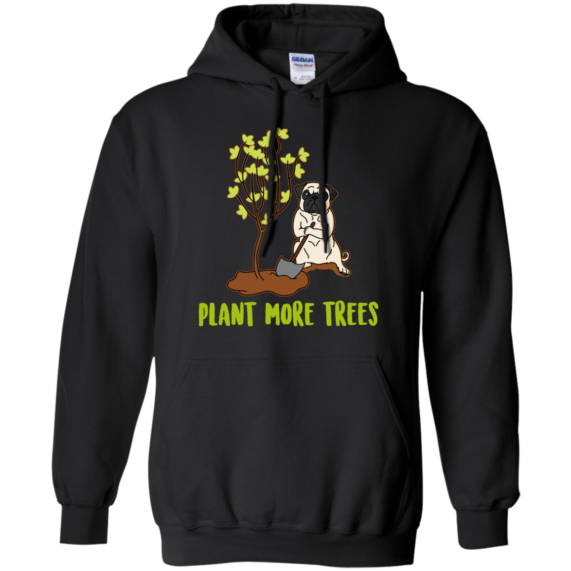 Pug - Plant More Trees T Shirts