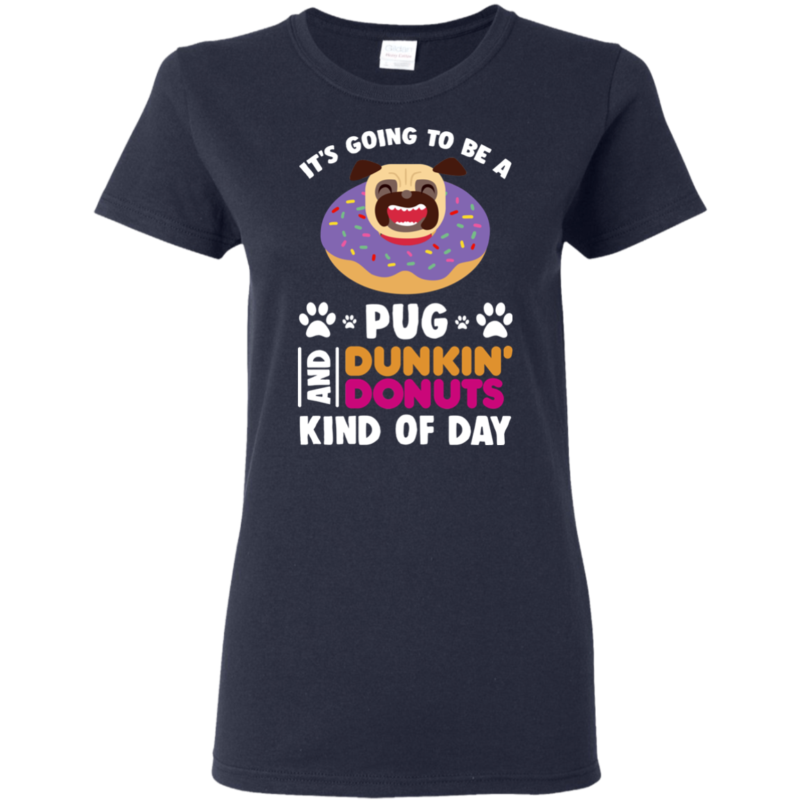 A Pug And Donut T Shirts