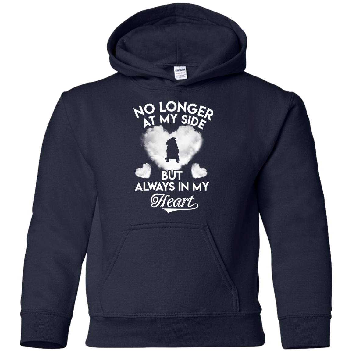 No Longer At My Side But Always In My Heart Pug T Shirts