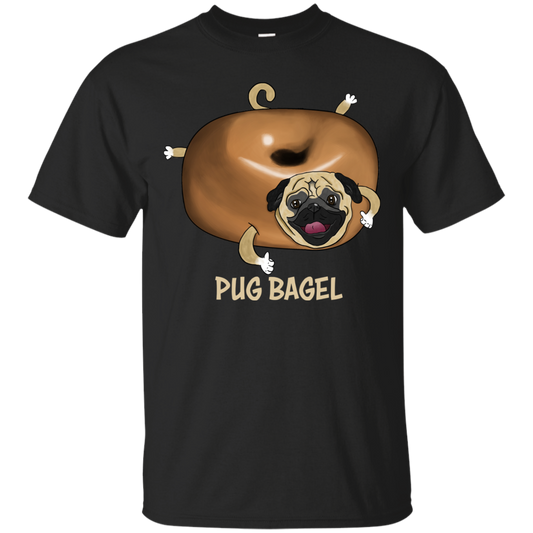 Pug Bagel T Shirts