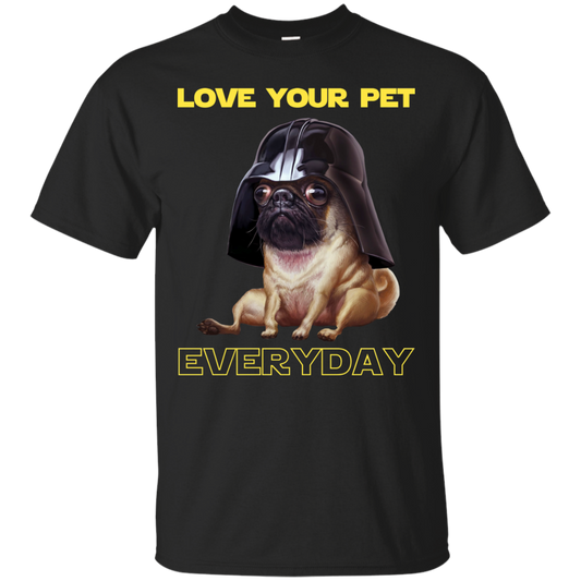 Nice Pug T Shirts - National Love Your Pet Star War Style, nice gift