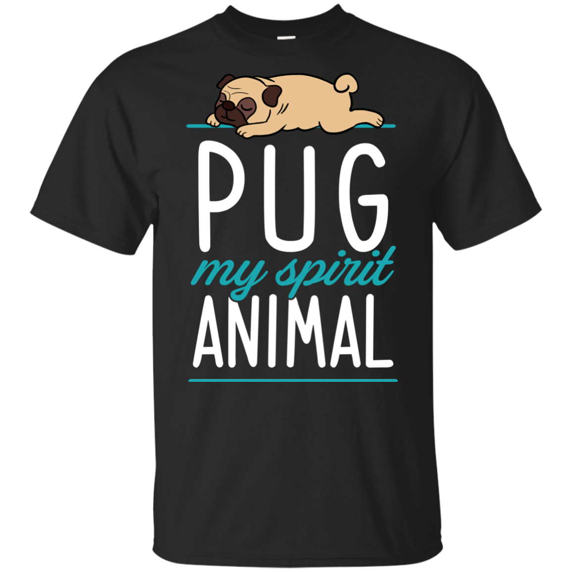 Pug - My Spirit Animal T Shirts
