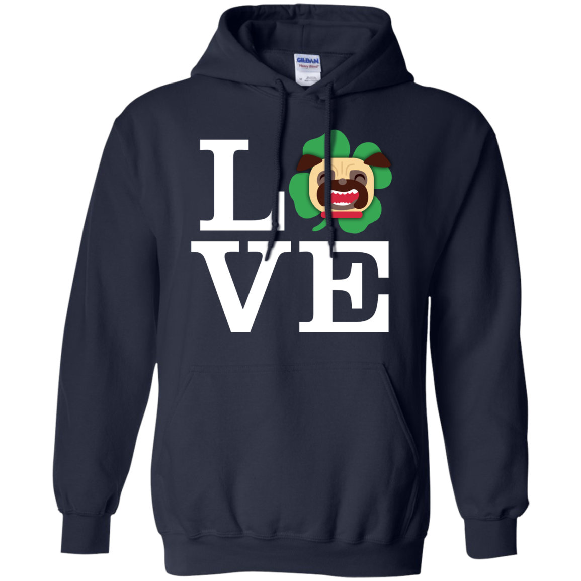 Nice Pug T Shirts - Love Pug, is a cool gift for friends and family
