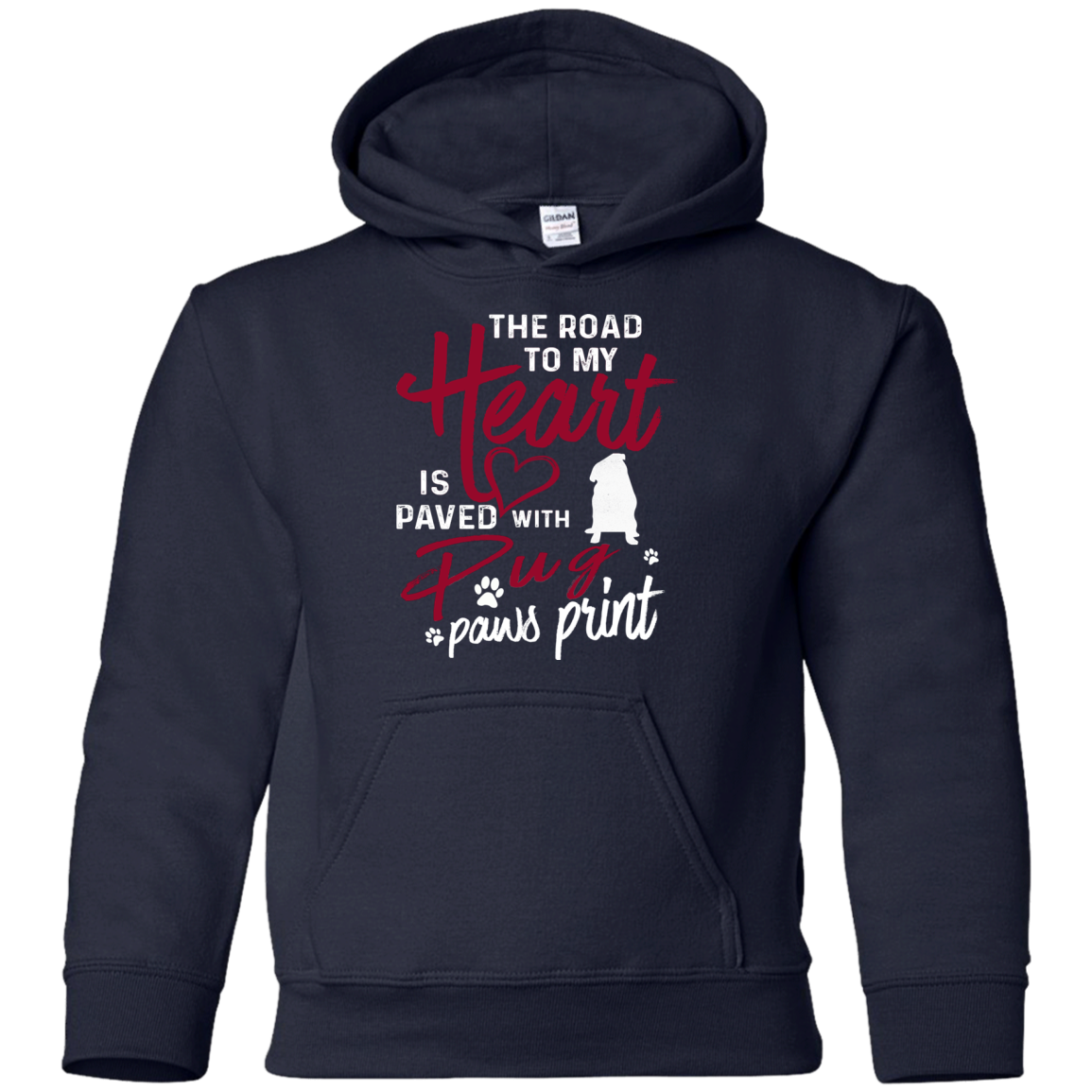 Pug - The Road To My Heart T Shirts