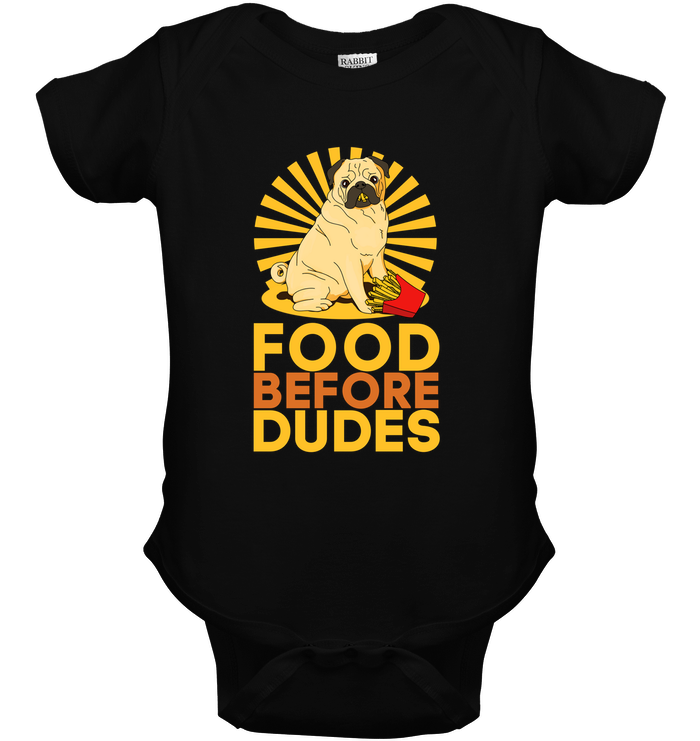 Pug Food Before Dudes T Shirts