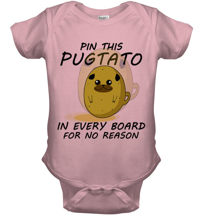 Pin This Potato Pug T Shirts