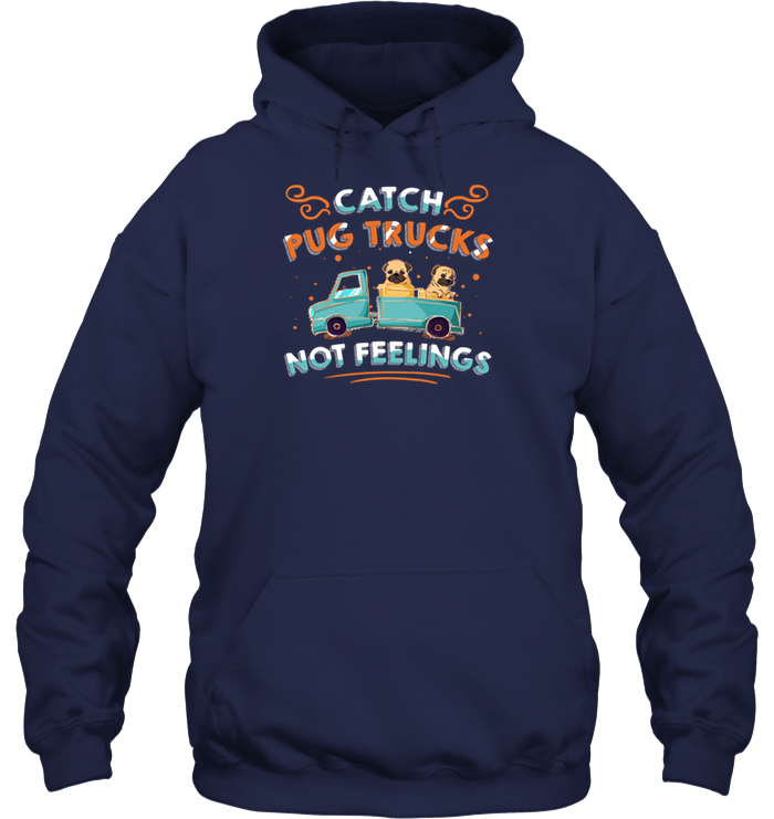 Catch Pug Trucks T Shirts