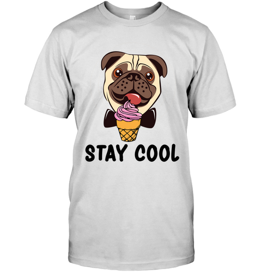 Pug - Stay Cool T Shirts V2