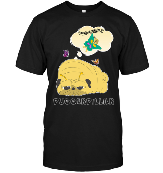 Puggerpillar Pug T Shirts