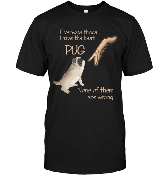 Everyone Thinks I Have The Best Pug T Shirts