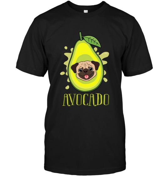 Pug - Avocado T Shirts