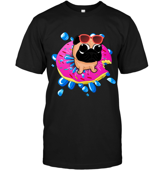 Pug Donut Buoy T Shirts