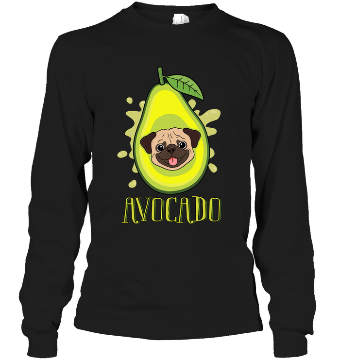 Pug - Avocado T Shirts