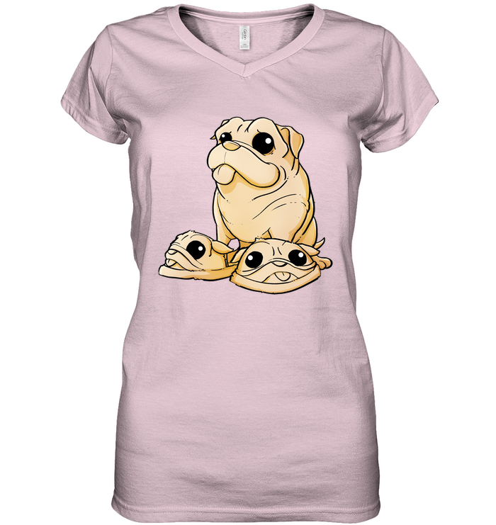 Pug Slippers T Shirts