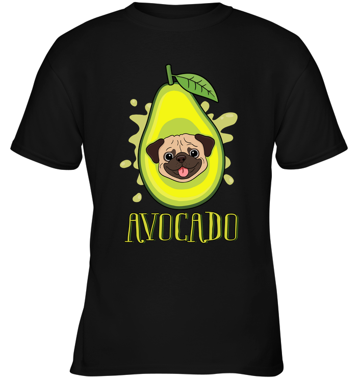 Pug - Avocado T Shirts