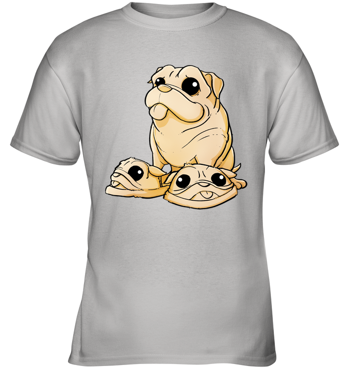 Pug Slippers T Shirts