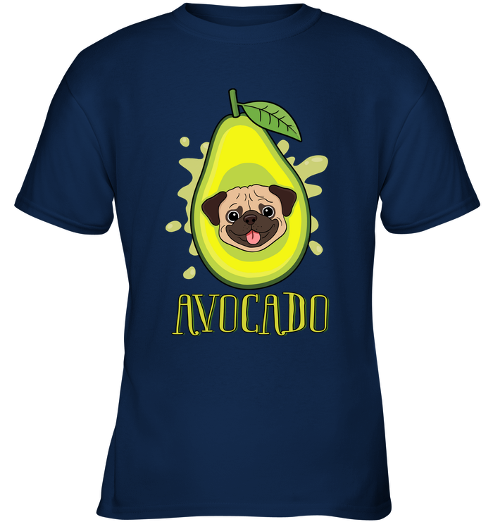 Pug - Avocado T Shirts