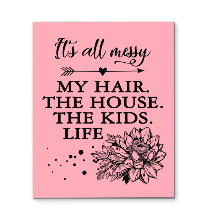 Mom Life Canvas Prints