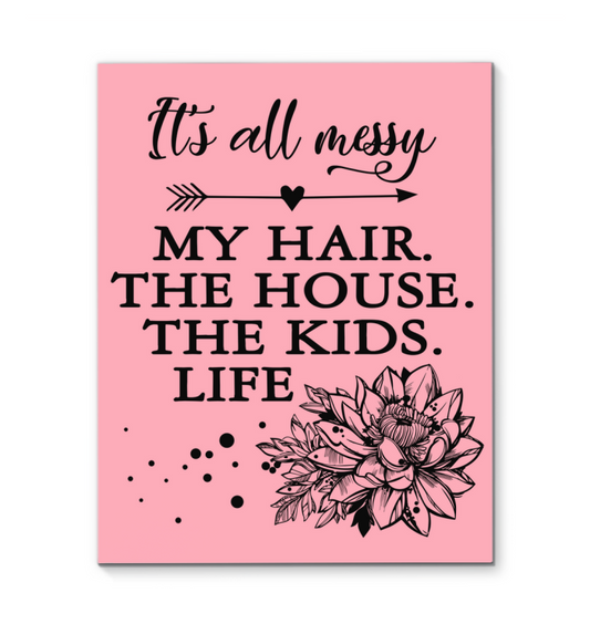 Mom Life Canvas Prints